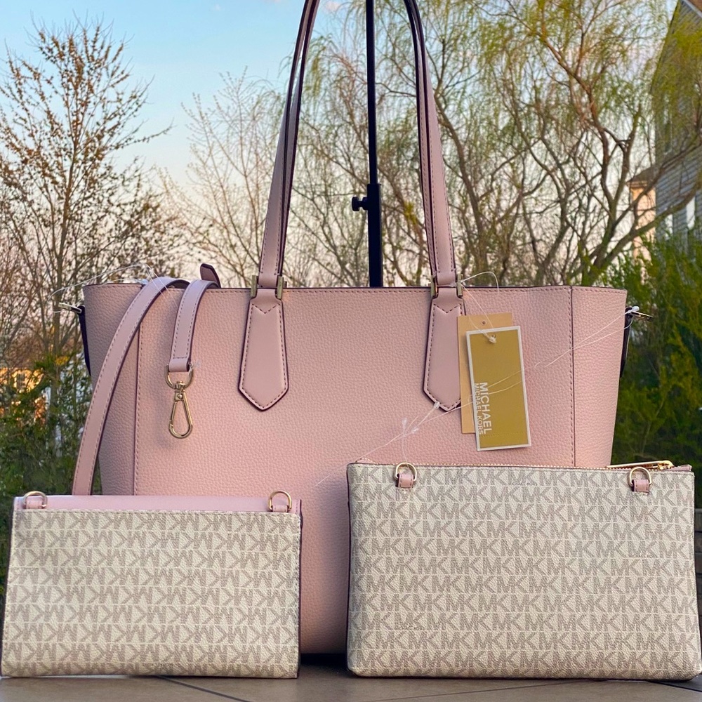 NWT Michael Kors Kimberly Large 3 in 1 Tote - Picture 2 of 7